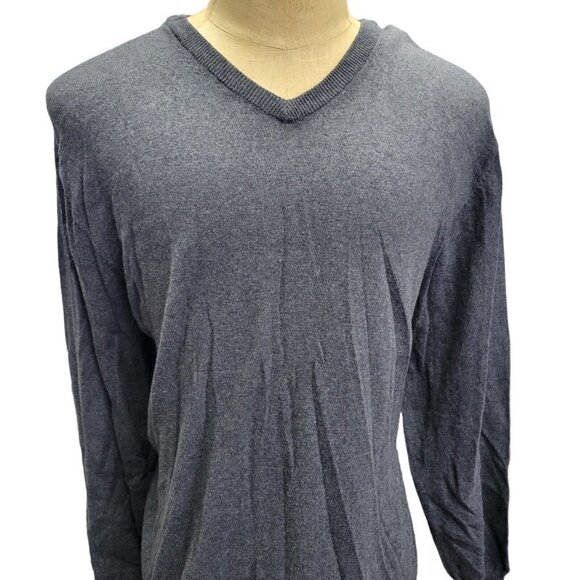 WEATHERPROOF Cotton Cashmere V-neck Sweater Men's. Size XXL. New With Tags $80 - Picture 3 of 8
